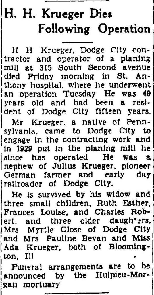 Krueger Planing Mill Then and Now Here…this is you.